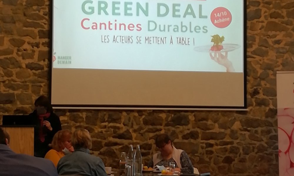 BFTF présent à l'événement annuel Green Deal Cantines Durables