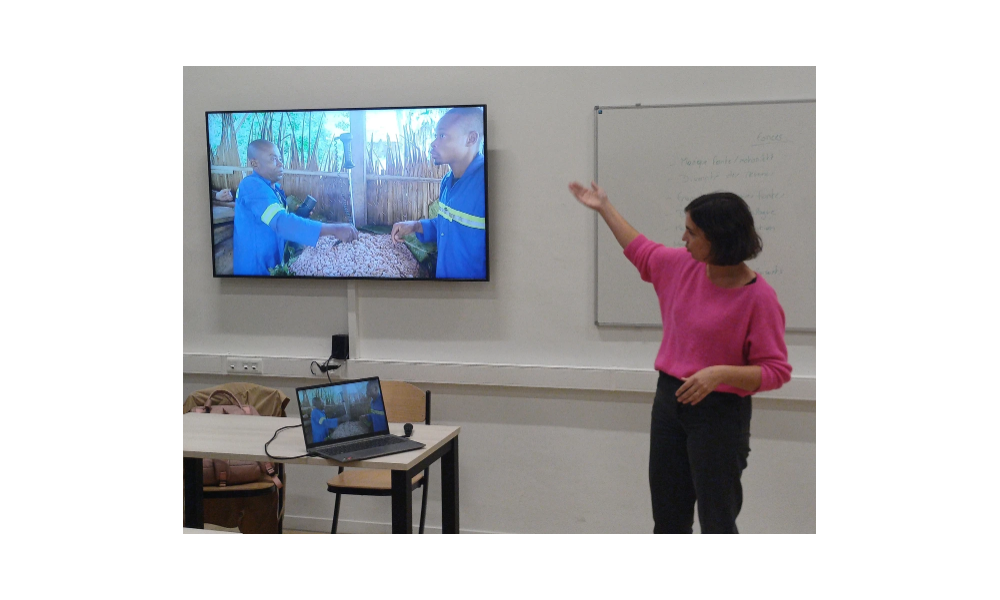 Presentation of Ecocoa to the students UMons Master 2 - Marketing seminar course (26/09/2024)