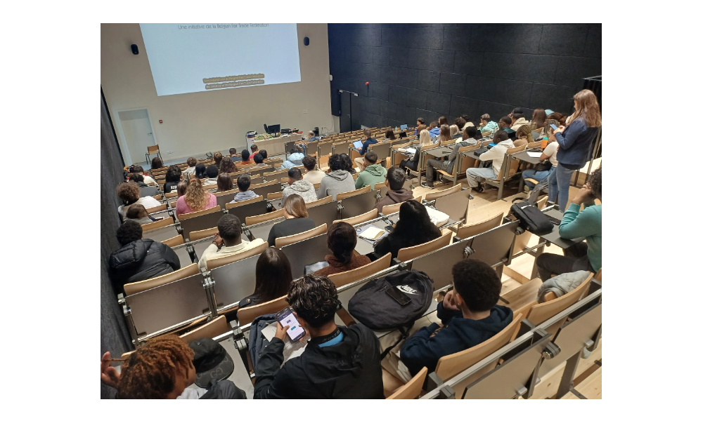 Launch seminar of the "Mock Cop" project on International Fair Trade at HE Condorcet Charleroi (09/30/2024)