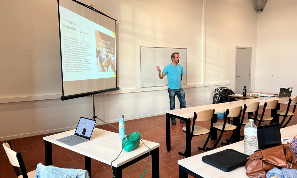 Mondelinge interventie op de nieuwe campus van UCharleroi !