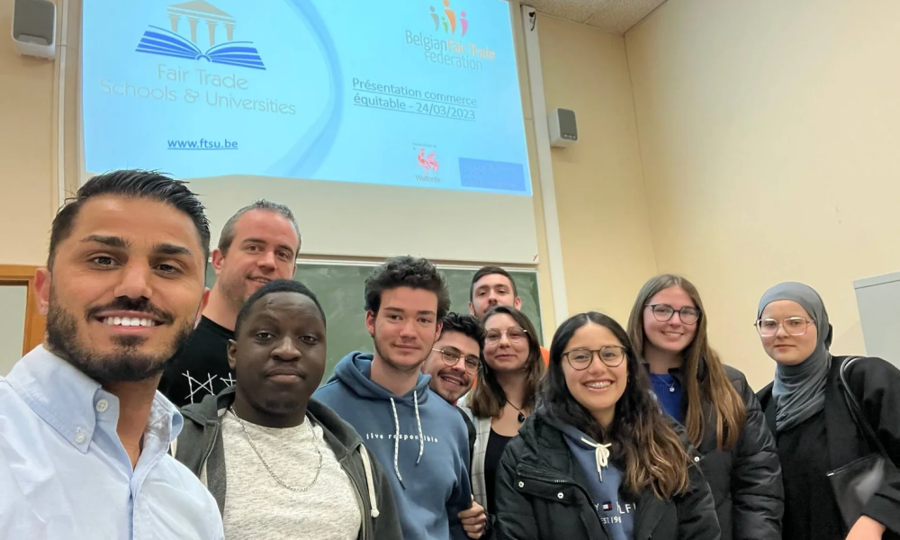 Séminaire devant les élèves en Marketing de la Helha de La Louvière (24-03-2023)